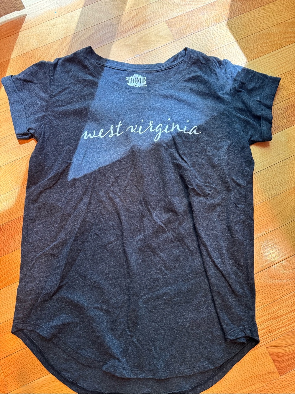 Women's West Virginia Rolled Sleeve Tee